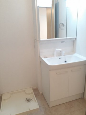 【洗面所】 | シャボンディ | 広い洗面スペース