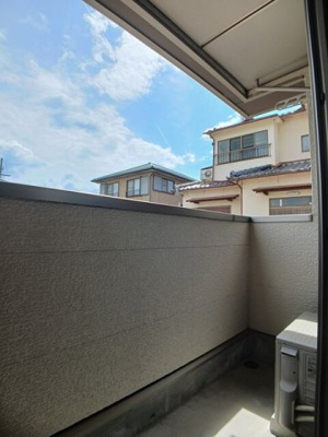 【バルコニー】 | モルゲンロートⅡ | 開放的で明るい空間を演出してくれるバルコニーです