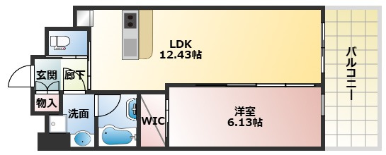 プレジオ永和ASIAN　の間取り