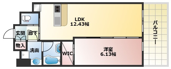 プレジオ永和ASIANの間取り
