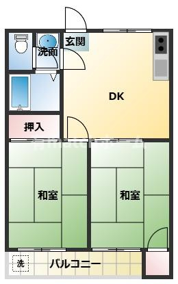 カトレヤマンションの間取り