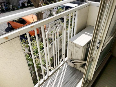 【バルコニー】 | セントラルハイツ山之上 | 陽当たり良好なバルコニーです