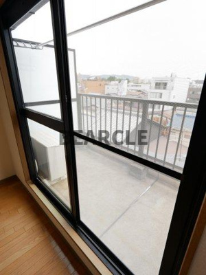 【バルコニー】 | メゾンＹＭ | 洗濯機置場