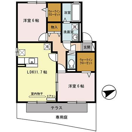 エスペランサの間取り