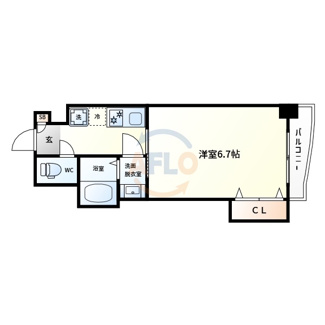 【間取り】 | ラグゼ住之江 | ラグゼ住之江　間取り