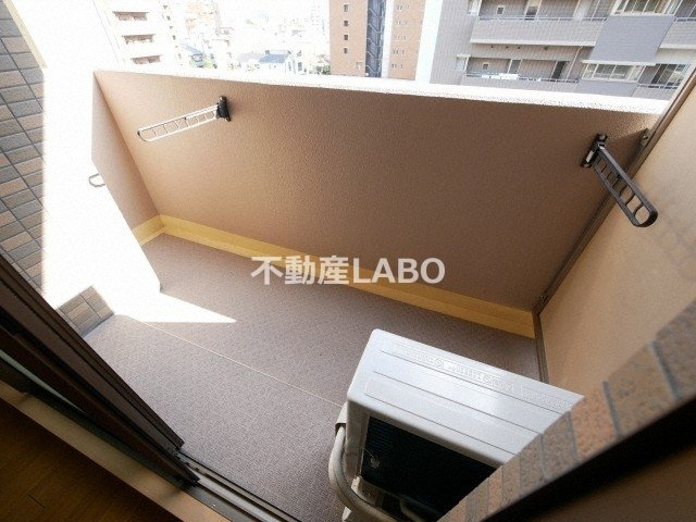 ラナップスクエア上本町のバルコニー