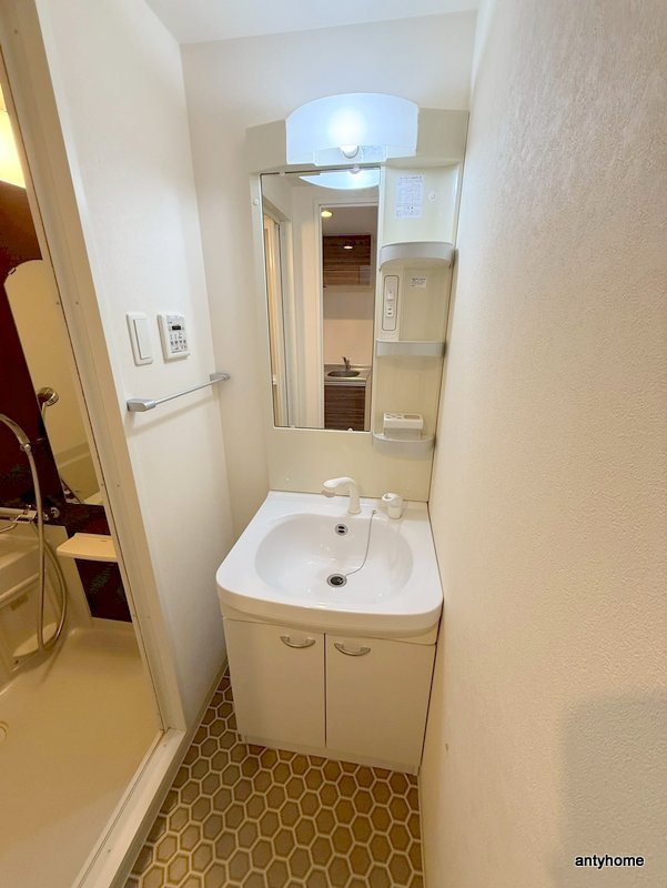 FlairNamba　仲介手数料無料の洗面所