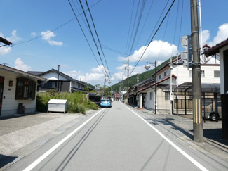 【前面道路含む現地写真】 | 朝来市生野町口銀谷　土地