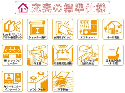 【その他】 | 生駒市中菜畑２丁目の新築一戸建 全２区画 | 最新の省エネ仕様ですので快適に末永くお住まいいただけます。