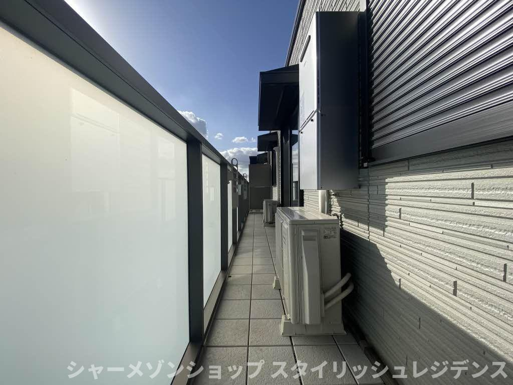 グランカルム　足立のバルコニー