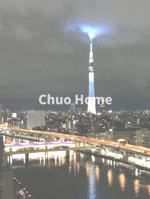 【展望】 | ザ・パークハウス浅草橋タワーレジデンス | 手を伸ばせば、ふれることが出来そうな環境が、そのままインテリアになったような印象です。その豊かな眺望にふさわしい空間には、通風・採光にも優れ、心地よい光と風があふれています