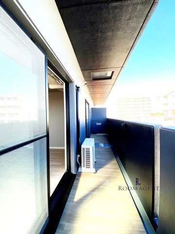 GRAN DUKE黒川のバルコニー