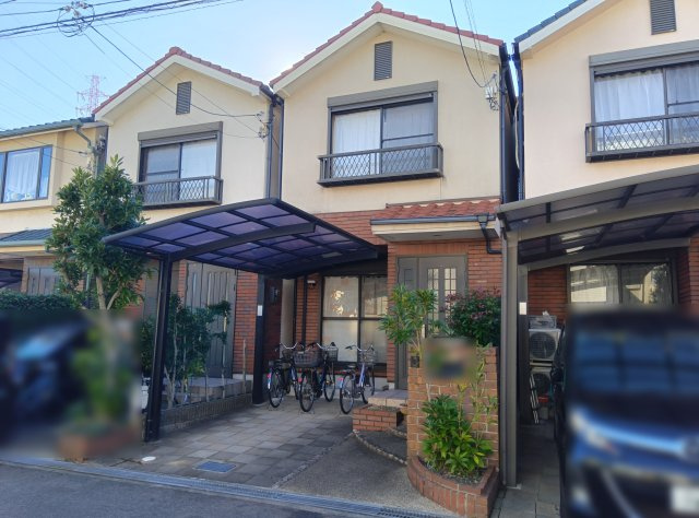 常吉1丁目戸建の外観|外観は落ち着いています