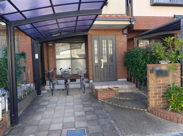 常吉1丁目戸建の駐車場|駐車場です