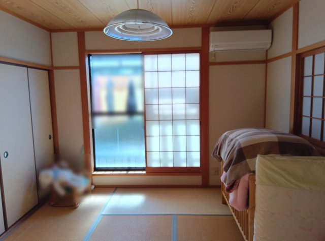 常吉1丁目戸建の和室|明るい和室です