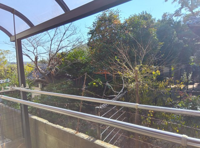 常吉1丁目戸建のその他|1階バルコニーから南東方面