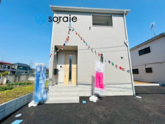 飯能市双柳第39　新築戸建て　クレイドルガーデンの外観|令和8年5月15日撮影。