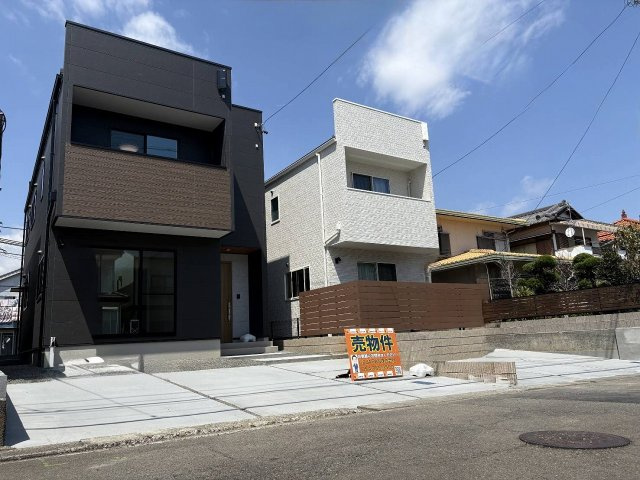 ☆NEW　PRICE☆未入居戸建　静岡市清水区大沢町の外観|シックで落ち着いた印象です。
