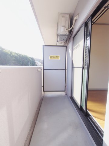 フロール神原のバルコニー