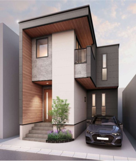 【外観パース】 | 施工例