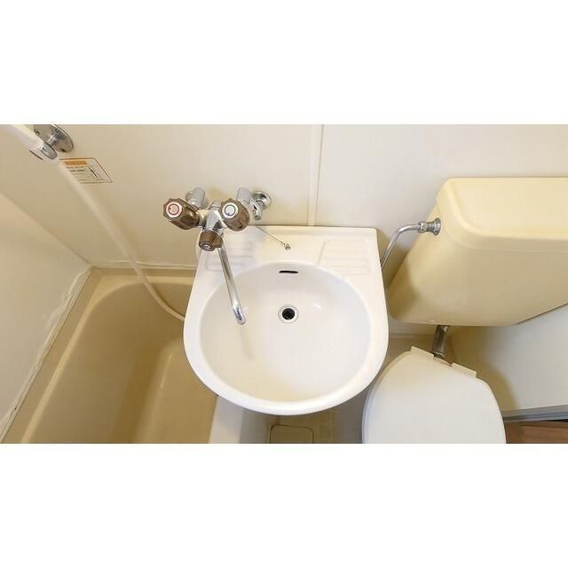 スカイコーポラスの洗面所