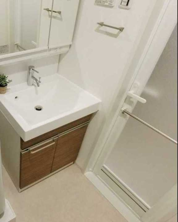 クレヴィスタ三軒茶屋　敷金０　分譲賃貸　ネット無料の洗面所|※写真はイメージです