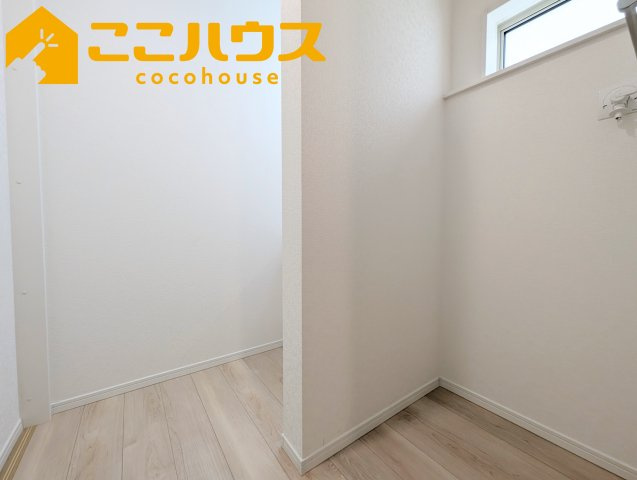 糸満市座波第2　クレイドルガーデン　新築戸建て　全4棟　2号棟の脱衣所|脱衣所