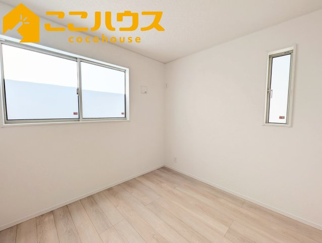 糸満市座波第2　クレイドルガーデン　新築戸建て　全4棟　2号棟の子供部屋|子供部屋4.5帖