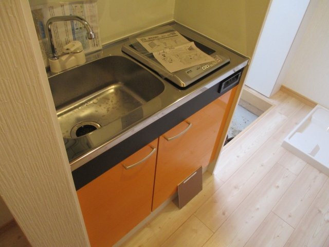 モンステラ高田Bのキッチン