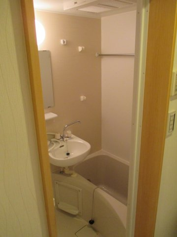 モンステラ高田Bの洗面所