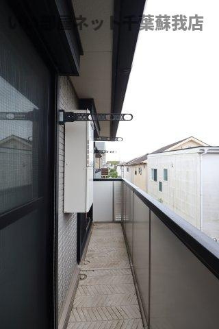 シャルマン・ロージェ　Tのバルコニー|洗濯物もよく乾きそうな、陽当たり良好なバルコニーです！