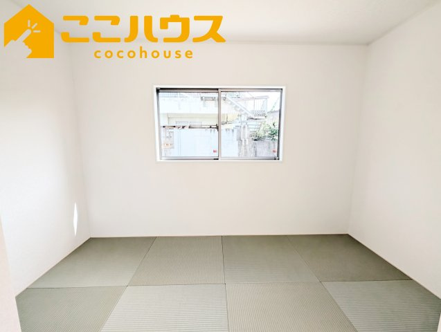 糸満市座波第2　クレイドルガーデン　新築戸建て　全4棟　3号棟の和室|お子様の遊び場としても使えるタタミコーナー4帖