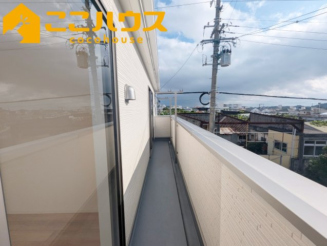 糸満市座波第2　クレイドルガーデン　新築戸建て　全4棟　3号棟のバルコニー|バルコニー