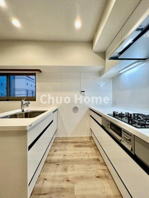 【キッチン】 | デュオ・スカーラ秋葉原 | ワイドで収納豊富なシステムキッチン