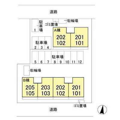 【区画図】 | 大崎台グリーンタウン6AB