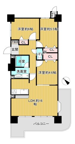 【間取り】の画像