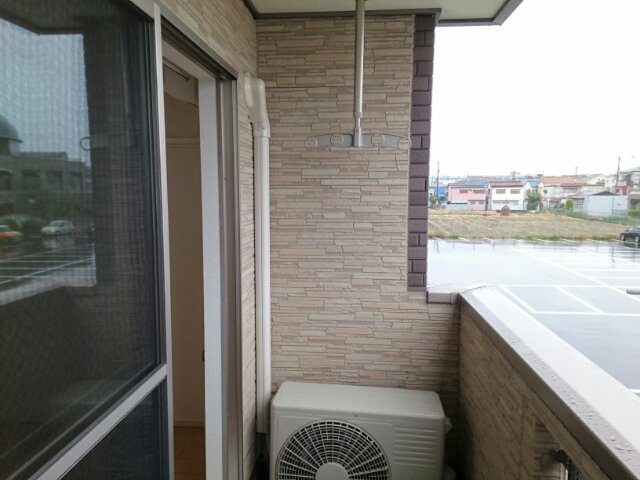 ラガーコートのバルコニー