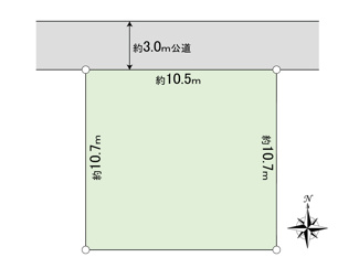 【土地図】 | 実測図ではありません