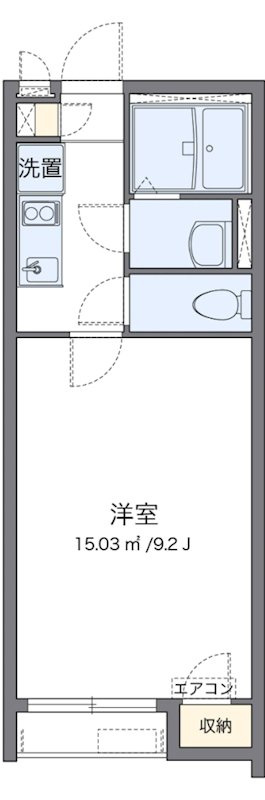クレイノIRIEⅡの間取り