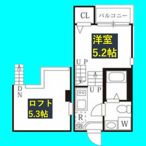 リヒトの間取り