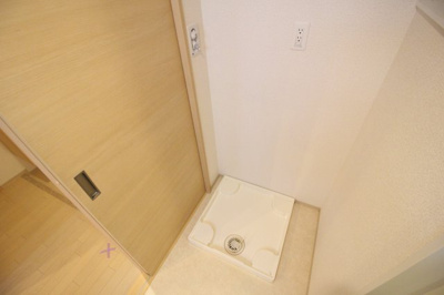 【洗面所】 | アメニティ西田辺 | 洗濯機置場