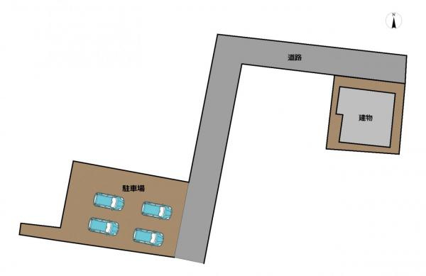 八戸市大字鮫町字ハン木沢の区画図|【リフォーム済】区画図