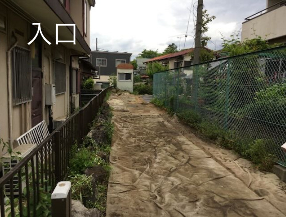 売土地　富士市天間の前面道路含む現地写真|近くに天間幼稚園・公園があります。子育て世帯に優しい環境です。