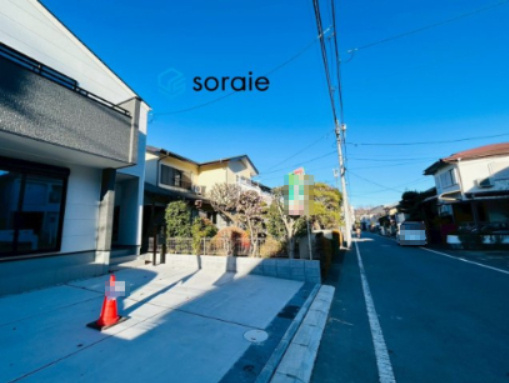 狭山市狭山台2期　全2棟　新築戸建　リーブルガーデンの前面道路含む現地写真|12/15　撮影
