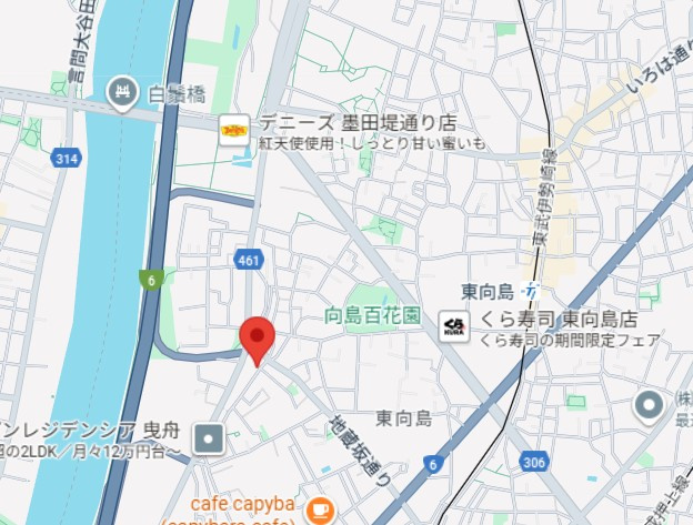 Ｂ－ＭＡＲＣの地図