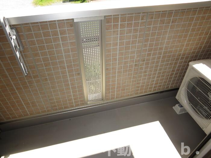 セジュール　リバーグリーンのバルコニー