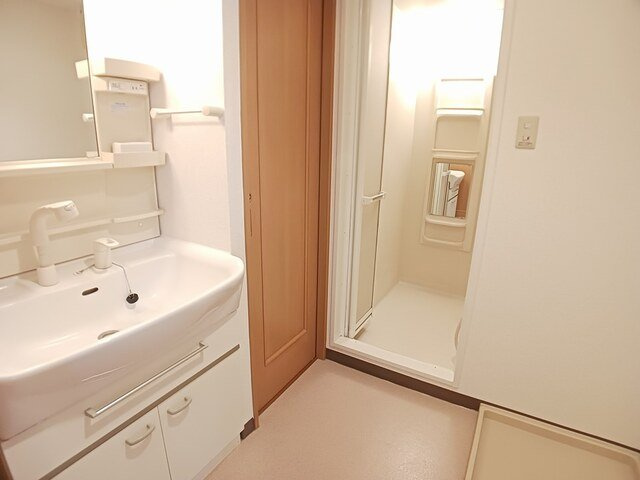 セレーノ大雪通りの洗面所|コンパクトで使いやすい洗面所