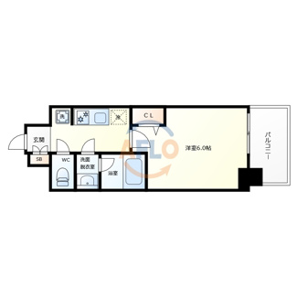 【間取り】 | フォーリアライズ難波リアン