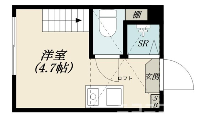 【間取り】 | ハーモニーテラス野方
