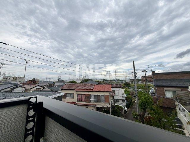 横浜市港北区大倉山６丁目の一戸建ての展望